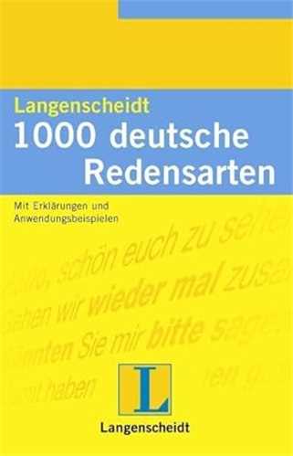 Langenscheidt 1000 Deutsche Redensarten لانگنشایت دویچه ردنسارتن
